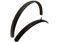 Falkx Juego De Guardabarros 28&quot; 56mm Para. Transportfietsen - Negro