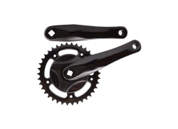 Falkx Kurbelsatz 38T 170mm Aluminium - Schwarz