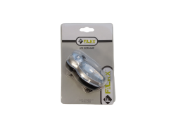 Falkx Lechuza Faro Bater&iacute;a - Plata