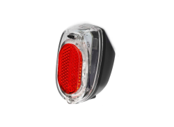 Falkx Retro Luz Trasera Bater&iacute;a Para. Guardabarros - Rojo