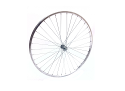 Falkx Roda Dianteira 28x1 5/8x1 3/8 Alum&iacute;nio - Prata