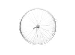 Falkx Roue Arri&egrave;re 26x1.75&quot; Moyeu De Frein Aluminium - Argent