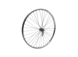 Falkx Roue Arri&egrave;re 28x1 3/8 1 5/8&quot; Moyeu De Frein Aluminium - Argent