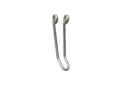 Falkx Scheinwerferhaken 60mm Inox - Silber