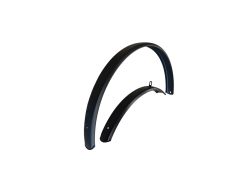 Falkx Set Parafango 28" 622 60mm Acciaio - Nero Matt