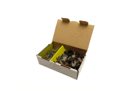 Falkx Skivebremsebel&aelig;gninger For. Shimano - Sort (80)