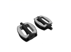 Falkx Stable Pedals Anti Slip Plastic - Black/Gray