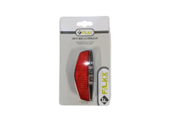 Falkx Universell Bakljus E-Bike 6V 50-80mm - Svart