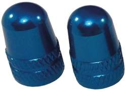 FASI バルブ キャップ アルミニウム ブルー 用. オート バルブ (2)