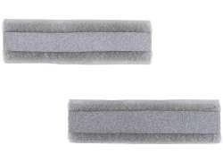 Fasi Colore Clett Collarino Pantalone Velcro - Grigio (2)