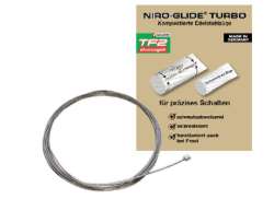 Fasi Turbo Inox Glide Derailleur Inner Cable 4500mm - Silver