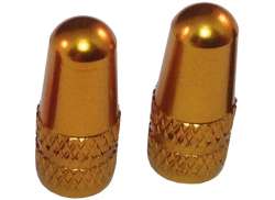 FASI Ventilkappe Aluminium Gold f&#252;r Presta Ventil