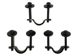 Fast Rider Mounting Set For. Bicycle Crate - Black