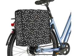 Fast Rider Pois Simple Sacoche 17L - Noir/Blanc