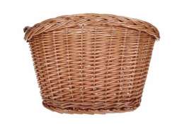FastRider Bicycle Basket Oval Large Detachable With Belly