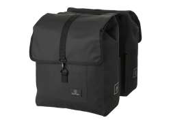 FastRider Jaxx Dubbele Fietstas 28L - Zwart