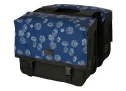 Fastrider Nara Dubbele Fietstas 33L - Trend Daisy