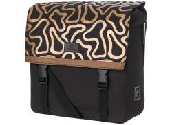 FastRider Nara Groove Individuel Cykeltaske 17L - Sort/Brun