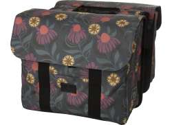 FastRider Nyla Lola Flower Podwójne Sakwa 32L - Zielony/Czerwony