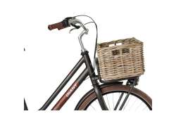 FastRider Panier &Agrave; V&eacute;lo Sans Attache Naturel Gris