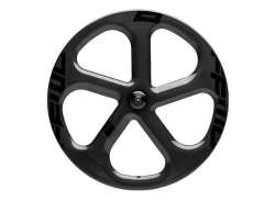 FFWD Five-T Roată Frontală 5 Spițe Tubular Complet Carbon - Negru