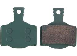 Fibrax HPC Skivebremsebelægninger For. Magura M2/M4/M6 - Grøn