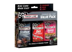 Finish Line Premie Bike Care - 3-Delar