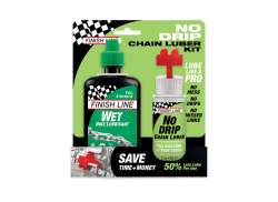 Finish No Drip Chain Grease + Wet Chain Grease - 120/60ml