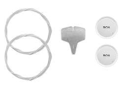 Fizik BOA Li2 Dial KIt St&acirc;nga/Dreapta Pentru. Vento Ferox - Alb