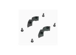 Fizik H&aelig;l Plater Sett Plast For. Aria R3 Sko - Svart