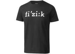 Fizik Logo T-Shirt Ss Black - S