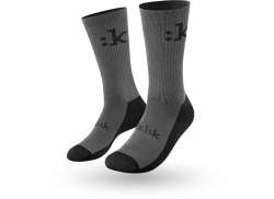 Fizik Off-Road Calcetines De Ciclista Gris/Negro Gray/Black