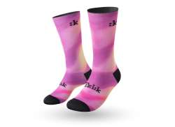 Fizik Performance Air Cycling Socks Purple/Yellow - S 35-39