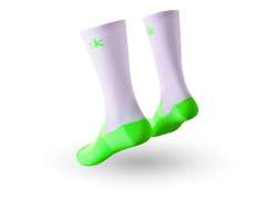 Fizik Performance Sykkelsokker Lilla/Neon Grønn - L 44-47