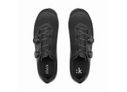 Fizik Tempo Lyra Fahrradschuhe Coal Schwarz/Schwarz - 46,5