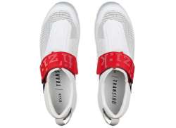 Fizik Transiro Hydra Aeroweave Carbon Pantofi White/Red