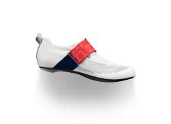 Fizik Transiro Hydra Aeroweave Carbon Pantofi Alb/Roșu 39,5