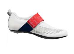 Fizik Transiro Hydra Aeroweave Carbon Schuhe Weiß/Rot - 40