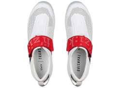Fizik Transiro Hydra Aeroweave Carbon Shoes White/Red - 41