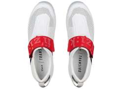 Fizik Transiro Hydra Aeroweave Carbono Zapatillas Blanco/Rojo - 46