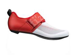 Fizik Transiro Hydra Cal&ccedil;ado De Ciclismo Wit/Metallic Rood