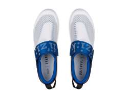 Fizik Transiro Hydra Cal&ccedil;ado De Ciclismo Branco/Met&aacute;lico Azul Wit/Metallic Blauw