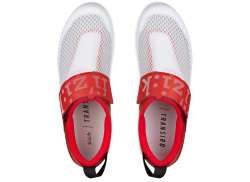 Fizik Transiro Hydra Pantofi De Ciclism Wit/Metallic Rood