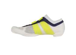 Fizik Vega Kol Cykelskor Vit/Fluo Gul - 41,5