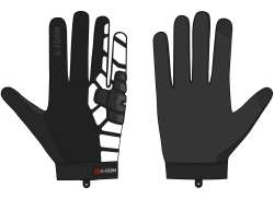 G-Form Bolle Handschoenen Lang Winter Zwart/Wit - Maat XL