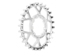 Gates CDC リア スプロケット 26T 用. 9-スプライン Fin Line - シルバー