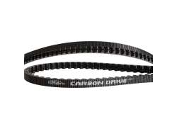 Gates CDX Driving Belt Carbon Drive 128 Teeth - Black