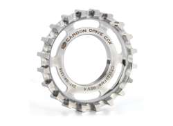 Gates CDX Pinion 20 Dinți Inox Thread-On 34.8mm - Argintiu