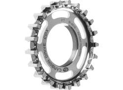 Gates CDX Pinion 21T Pentru. Roată Liberă - Argintiu