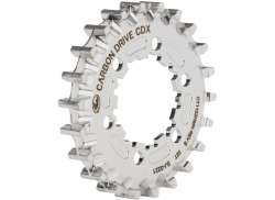 Gates CDX Pinion 22T Pentru. 9-Canelură - Argintiu